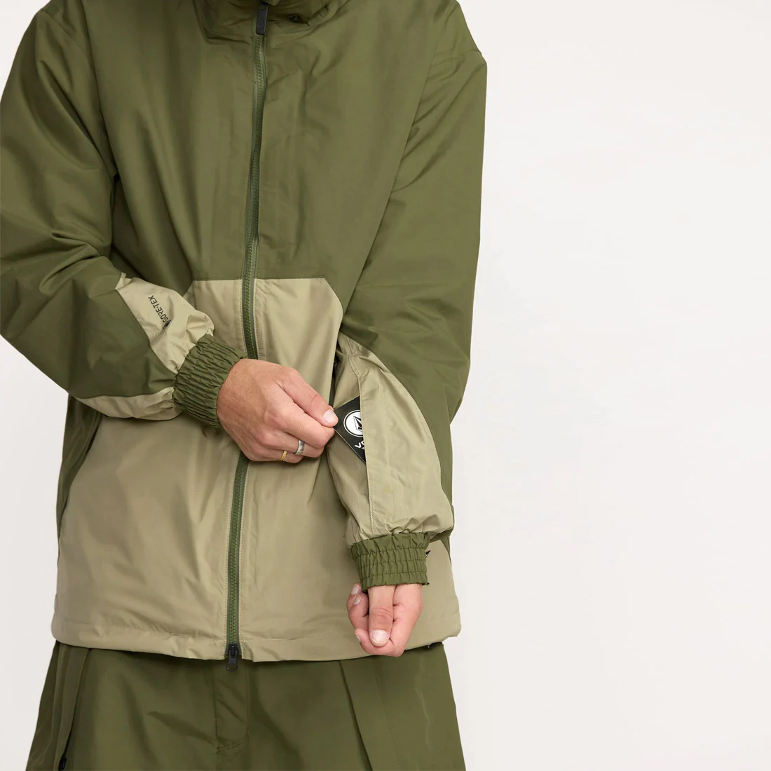 VOLCOM Longo Gore-Tex Jacket 2026 - Dark Olive - Image 9