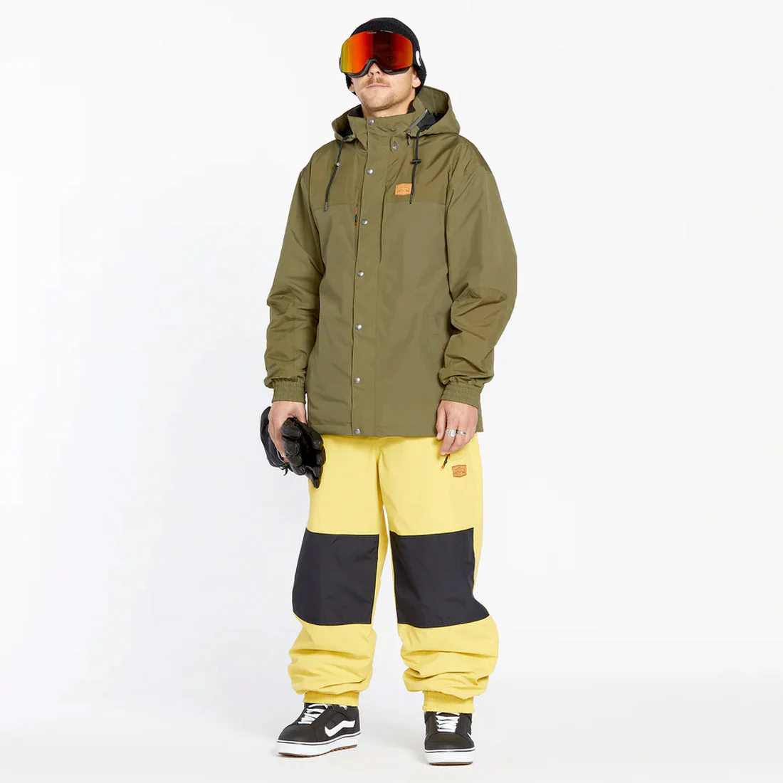 VOLCOM Longo Gore-Tex Pant 2025 - Dark Yellow - Image 3