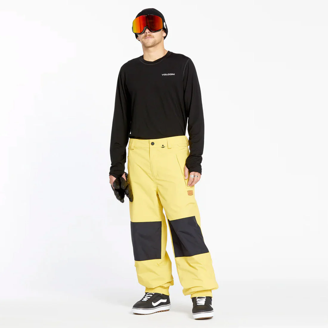 VOLCOM Longo Gore-Tex Pant 2025 - Dark Yellow - Image 5
