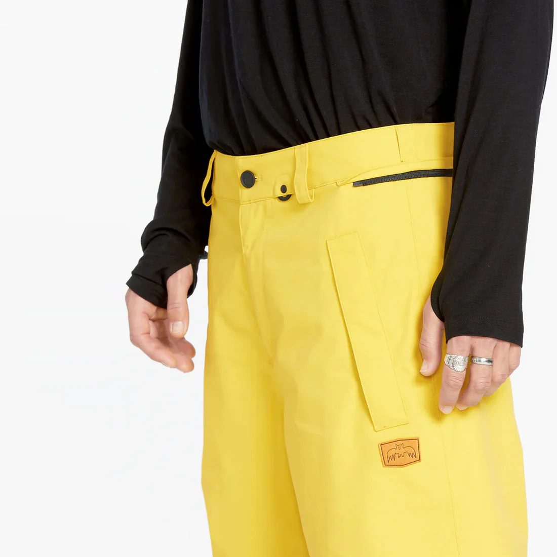 VOLCOM Longo Gore-Tex Pant 2025 - Dark Yellow - Image 7