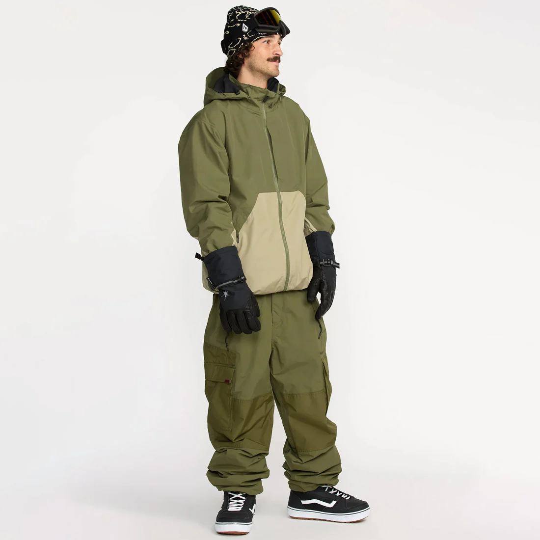 VOLCOM Longo Gore-Tex Pant 2026 - Dark Olive - Image 4