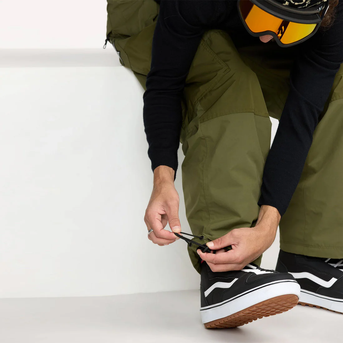 VOLCOM Longo Gore-Tex Pant 2026 - Dark Olive - Image 8