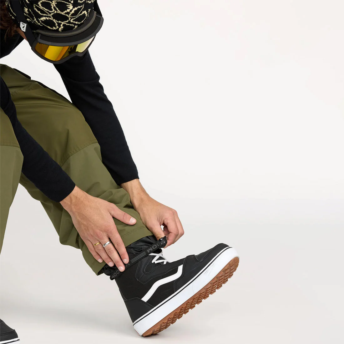 VOLCOM Longo Gore-Tex Pant 2026 - Dark Olive - Image 9
