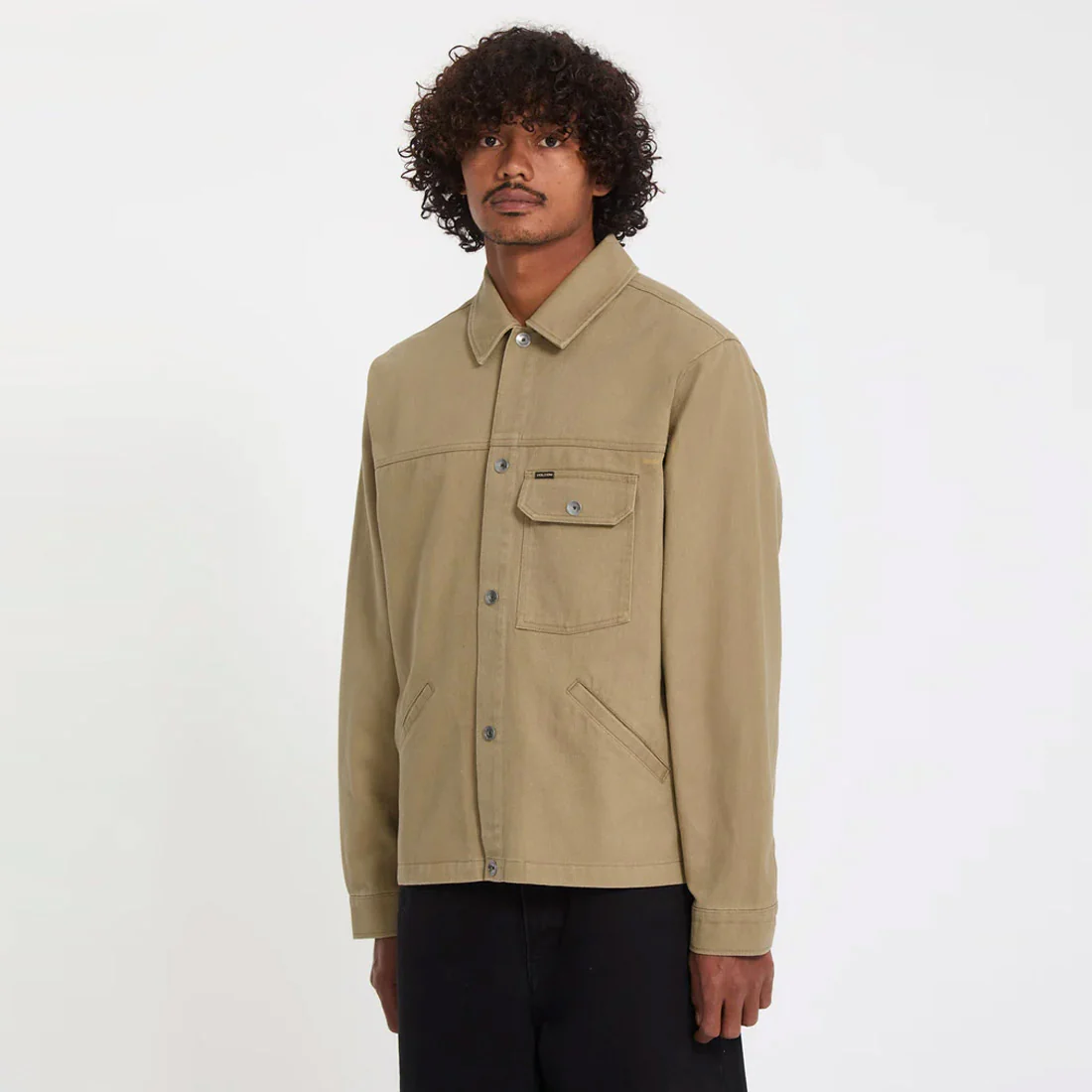 VOLCOM Lostcontrol Jacket - Dark Khaki - Image 3