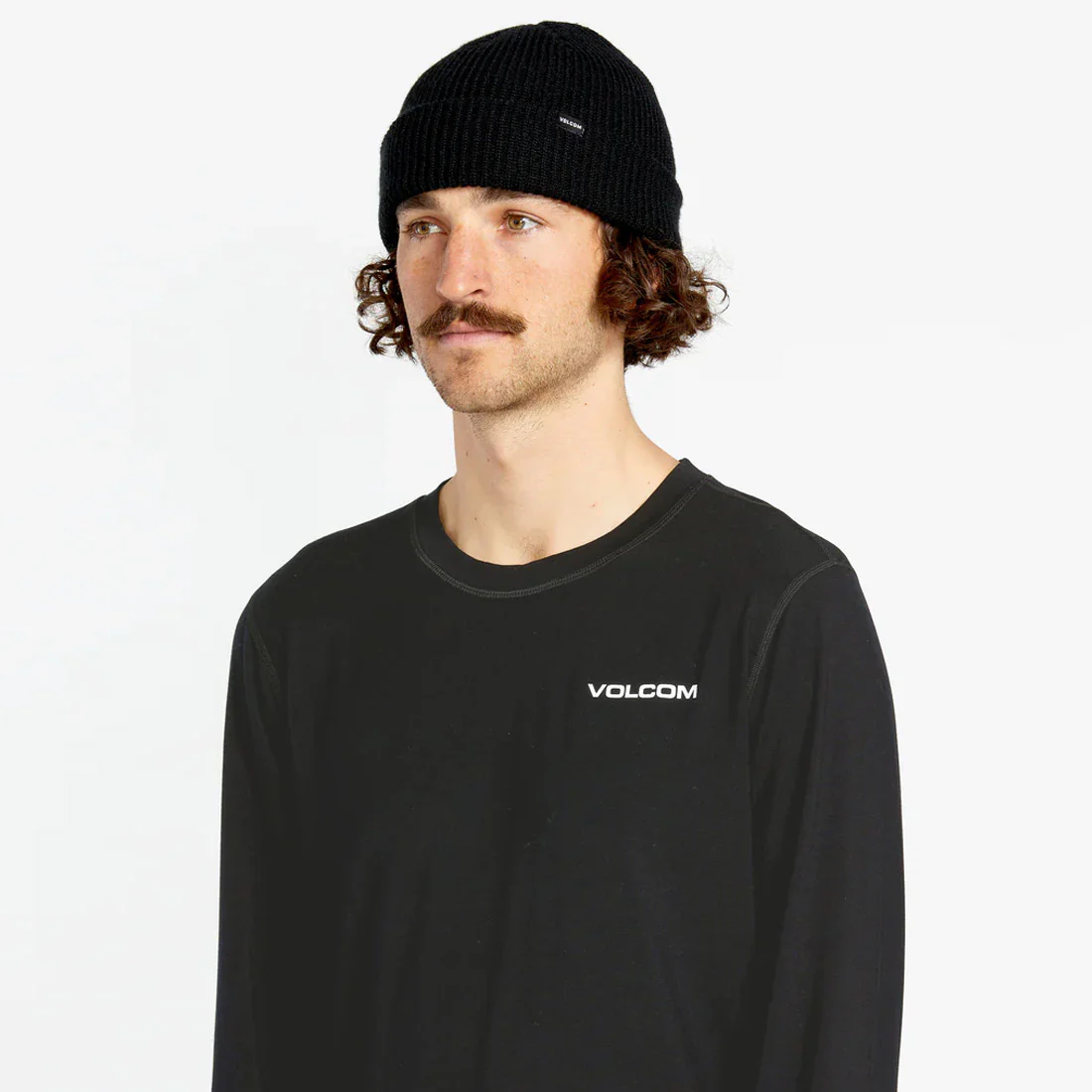 VOLCOM Merino Blend Base Layer Crew - Black - Image 5