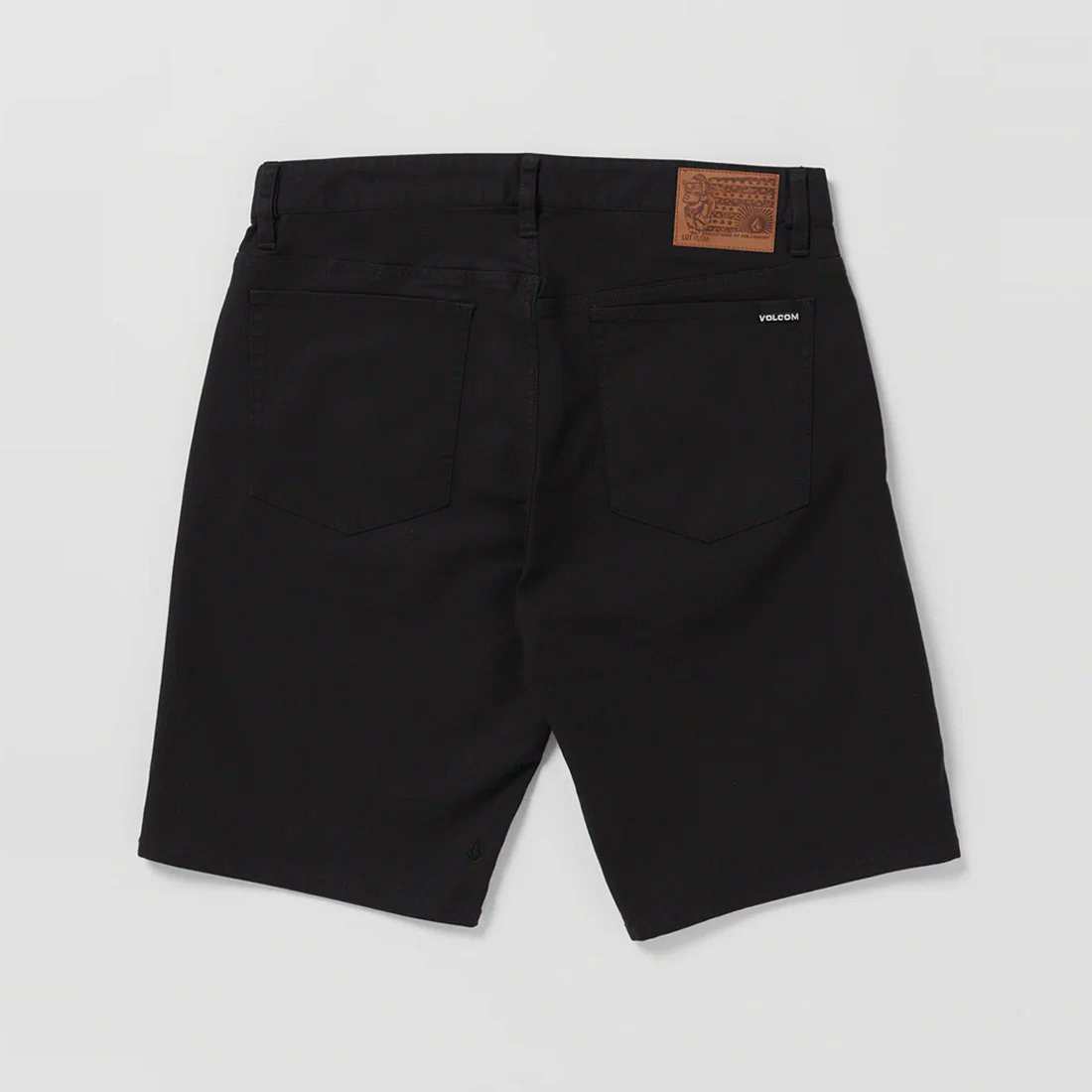 VOLCOM Modown Canvas 5 Pocket Short - Black - Image 2