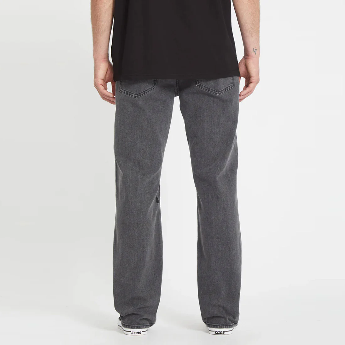 VOLCOM Modown Denim - Neutral Grey - Image 3