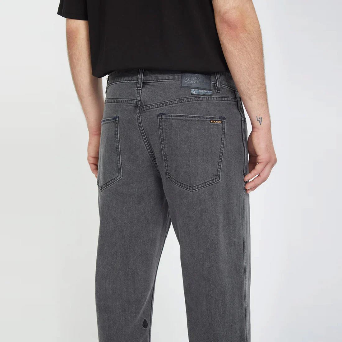 VOLCOM Modown Denim - Neutral Grey - Image 4