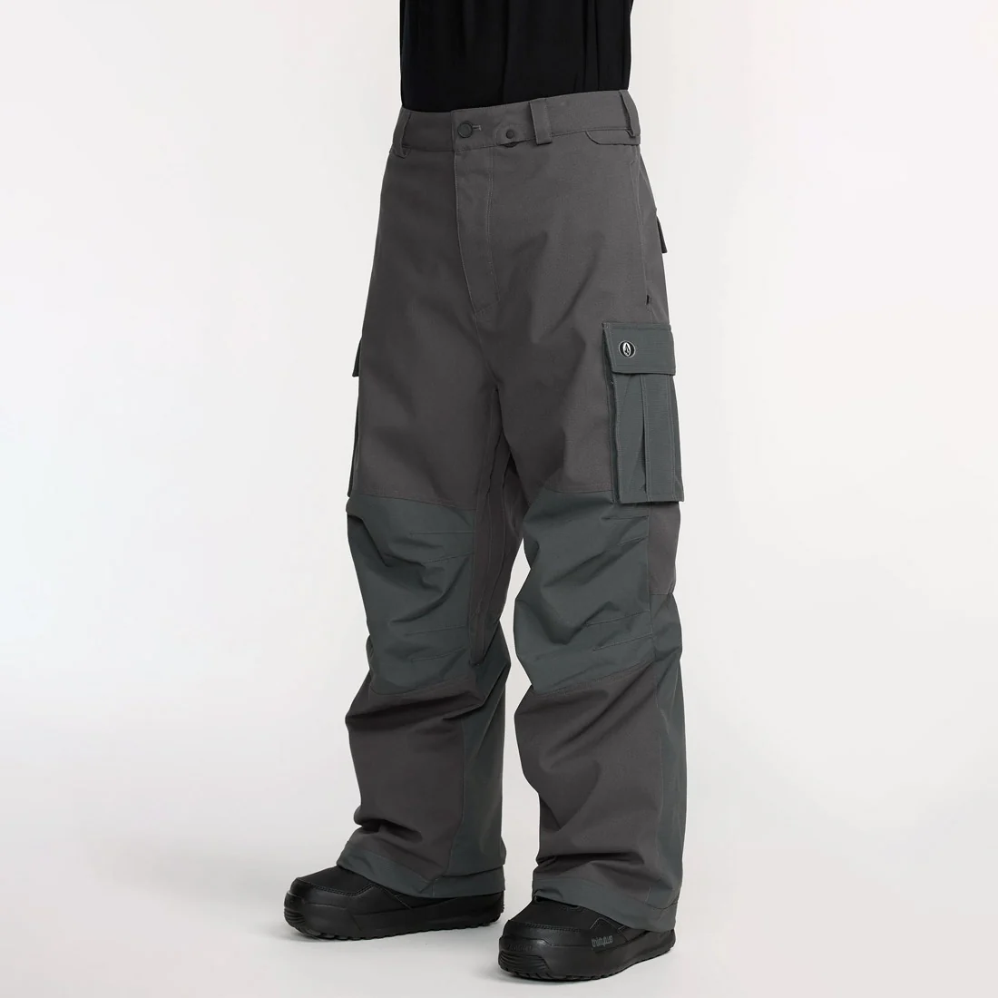 VOLCOM NWRK Baggy Pant 2026 - Dark Grey - Image 2
