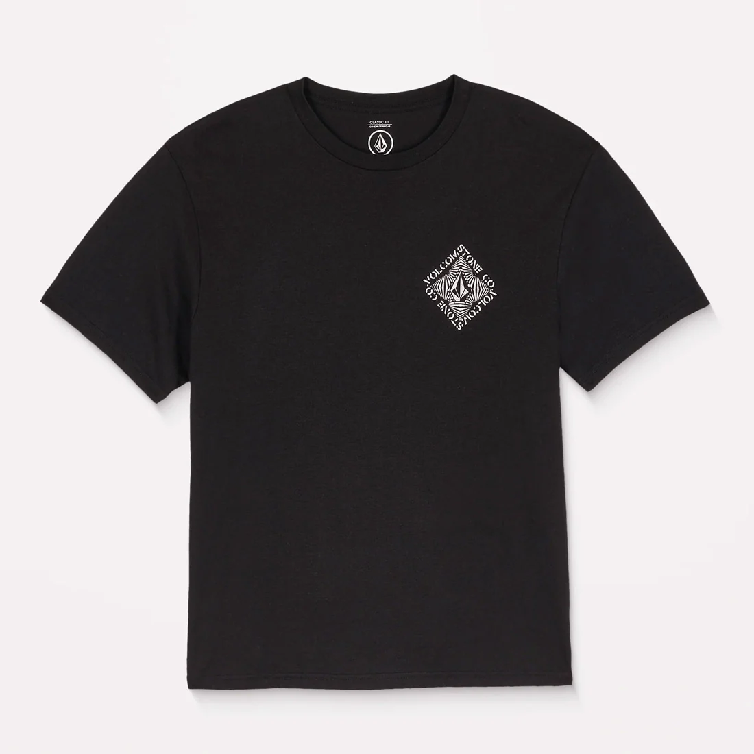 VOLCOM Obtical Basic Tee - Black - Image 5