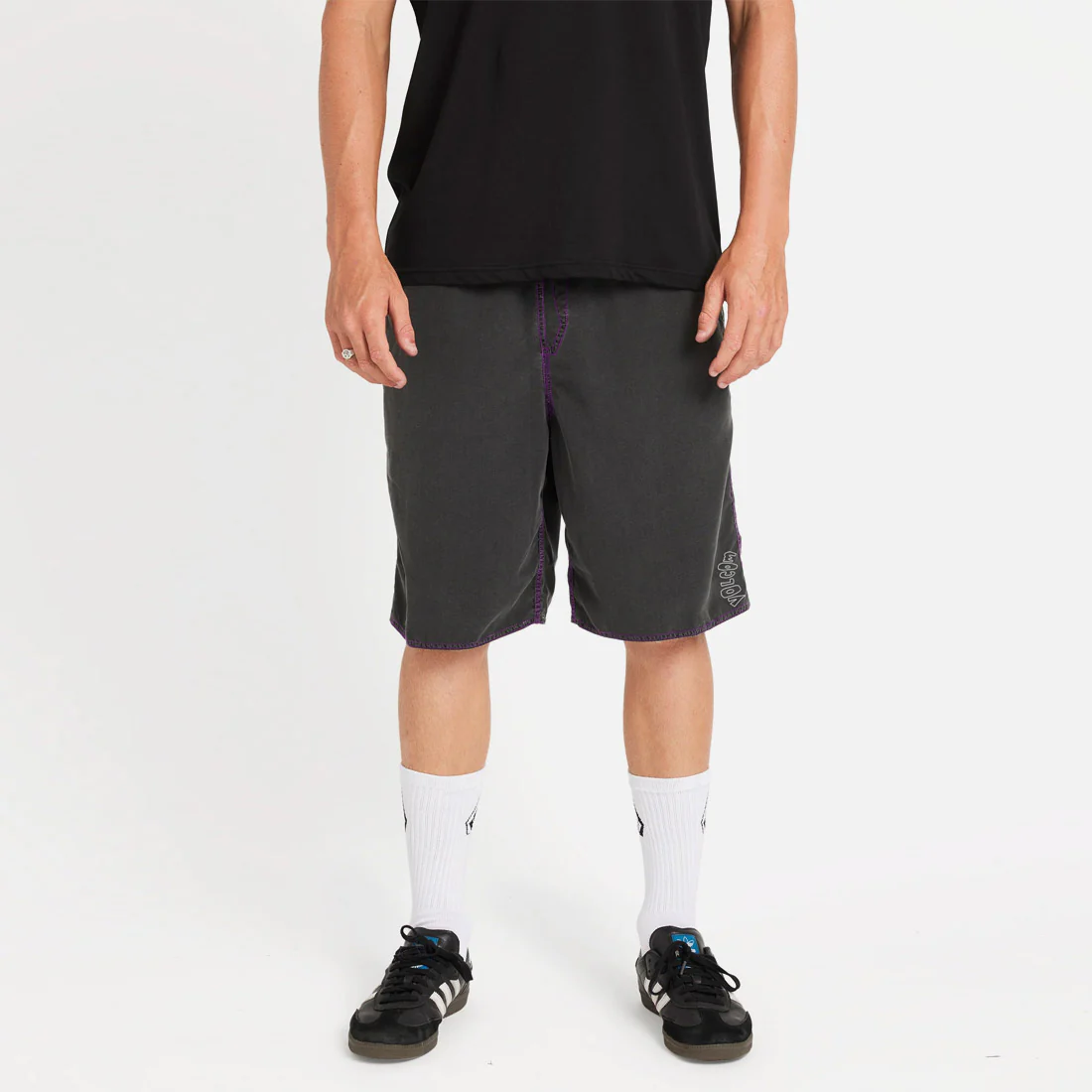 VOLCOM Off Ozzy 21" Trunks - Black - Image 3