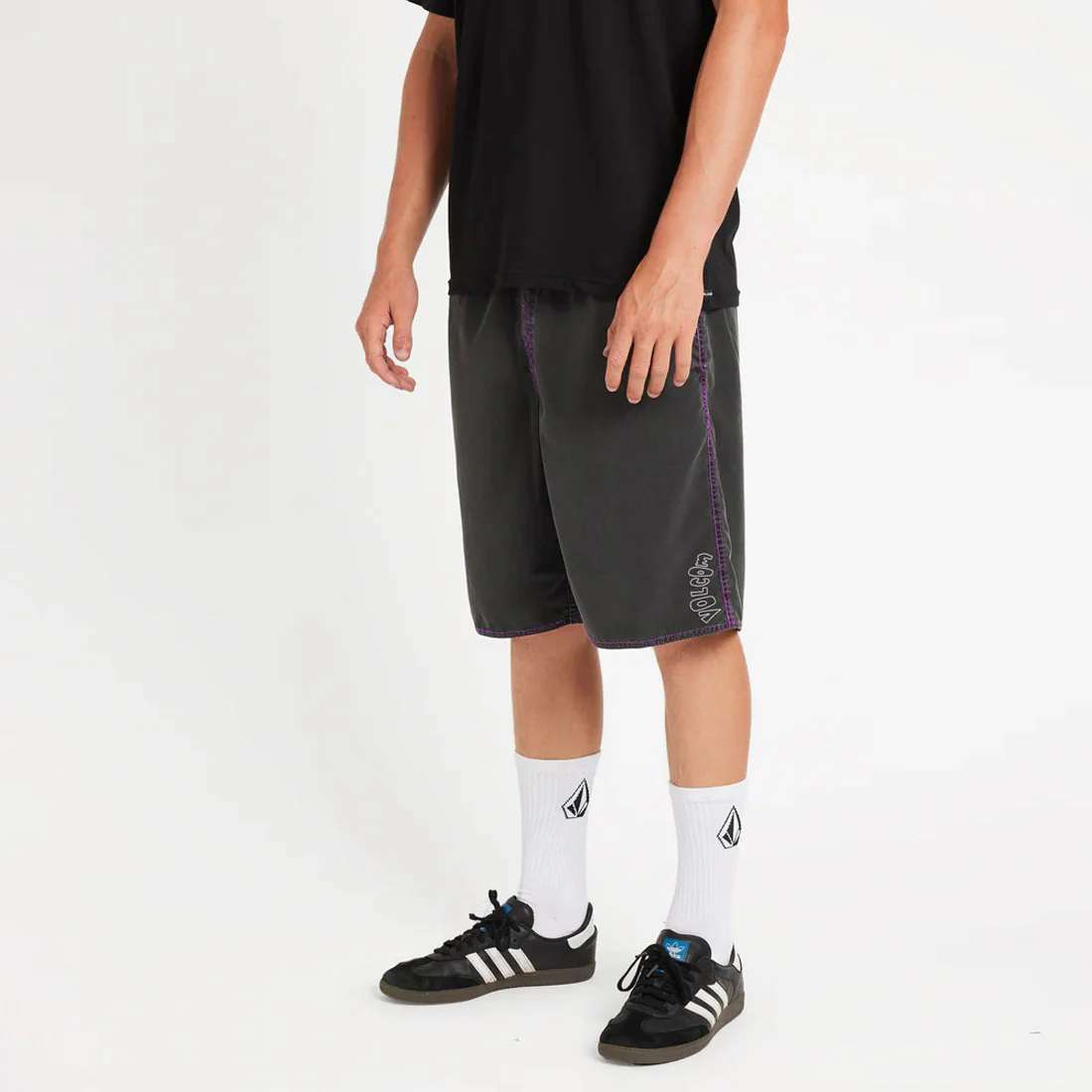 VOLCOM Off Ozzy 21" Trunks - Black - Image 4