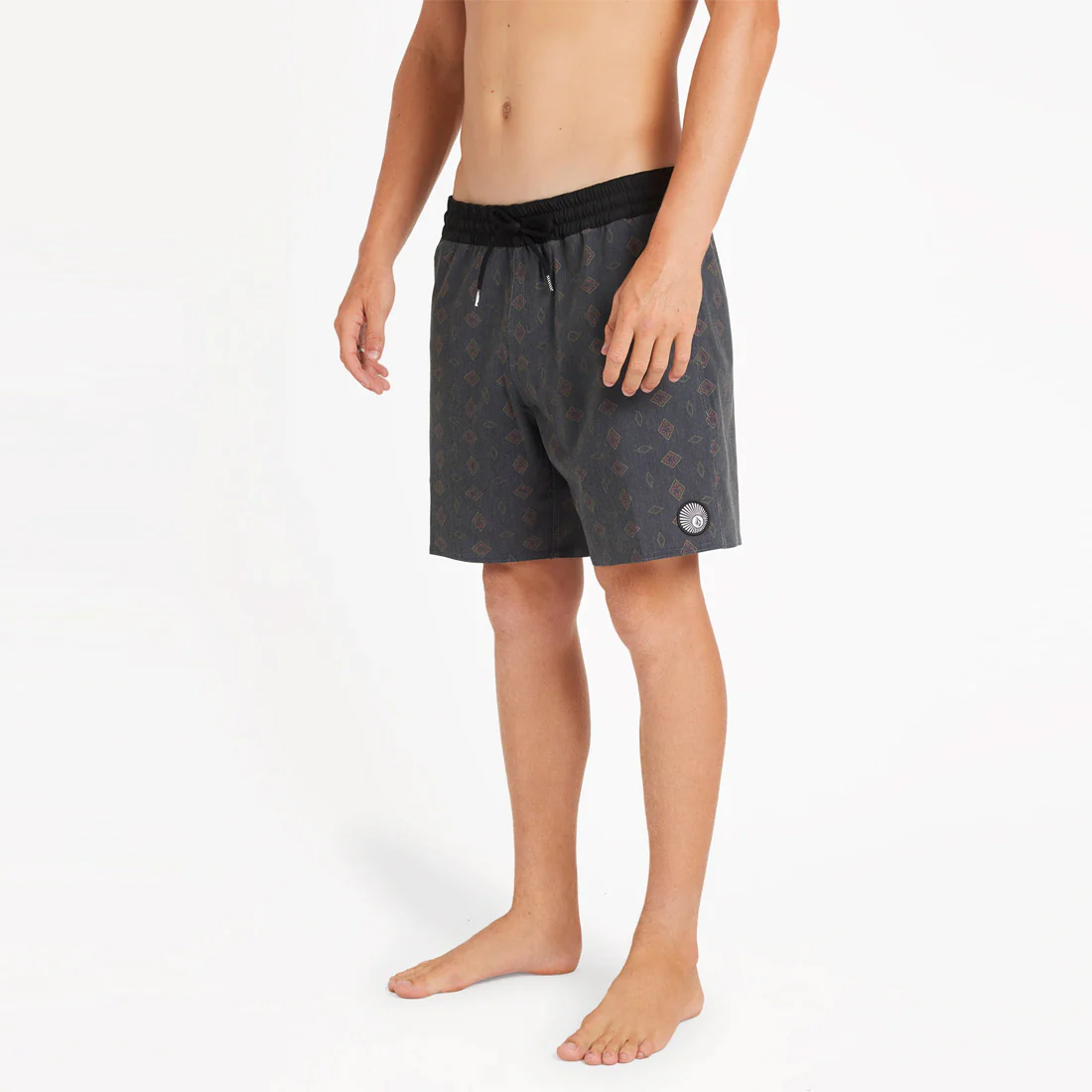 VOLCOM Psych Cotton 17" Trunks - Black - Image 2