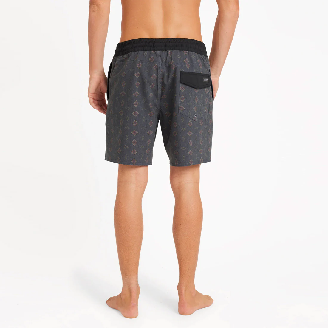 VOLCOM Psych Cotton 17" Trunks - Black - Image 3