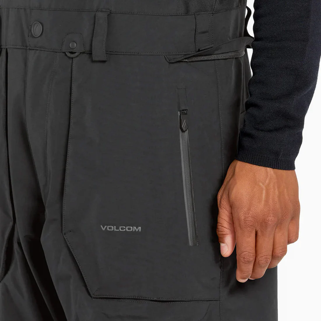VOLCOM Rain Gore-Tex Bib Overall 2025 - Black - Image 8