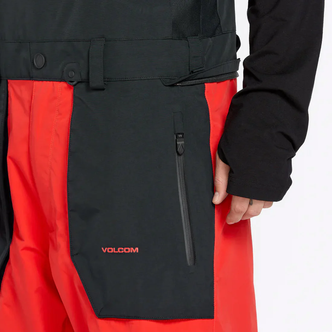 VOLCOM Rain Gore-Tex Bib Overall 2025 - Crimson - Image 7