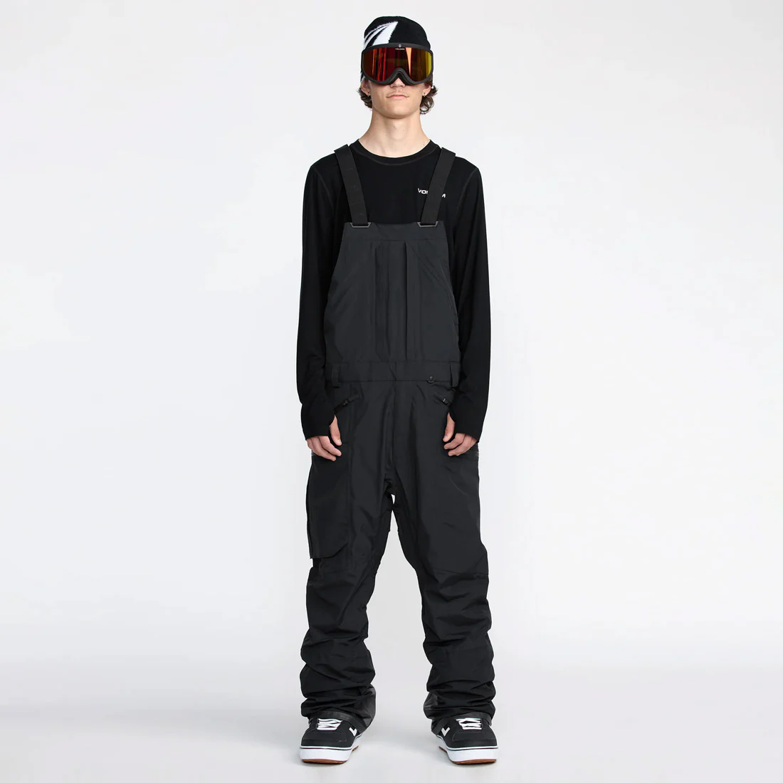 VOLCOM Rain Gore-Tex Bib Overall 2026 - Black - Image 2