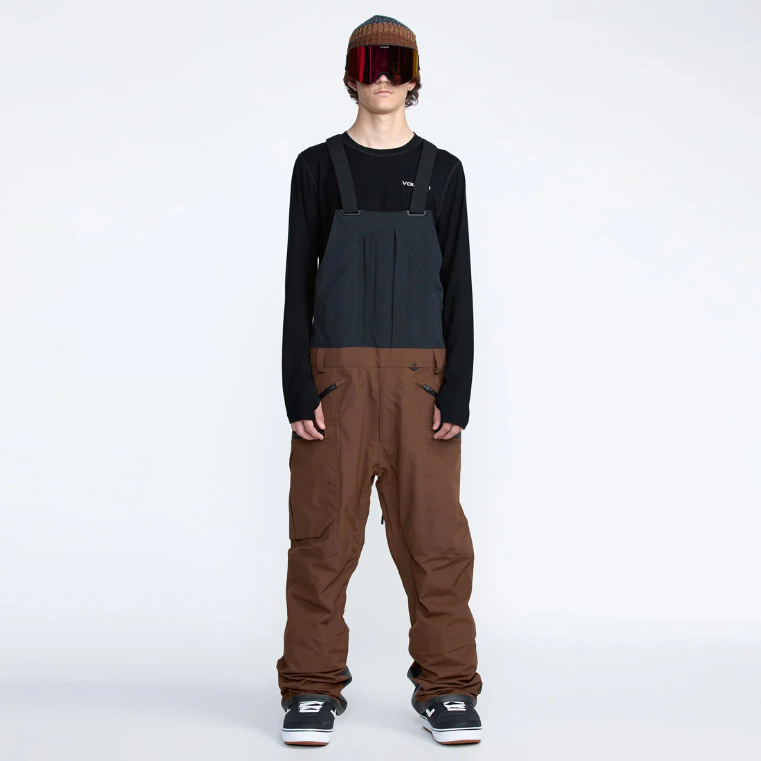 VOLCOM Rain Gore-Tex Bib Overall 2026 - Brown - Image 2