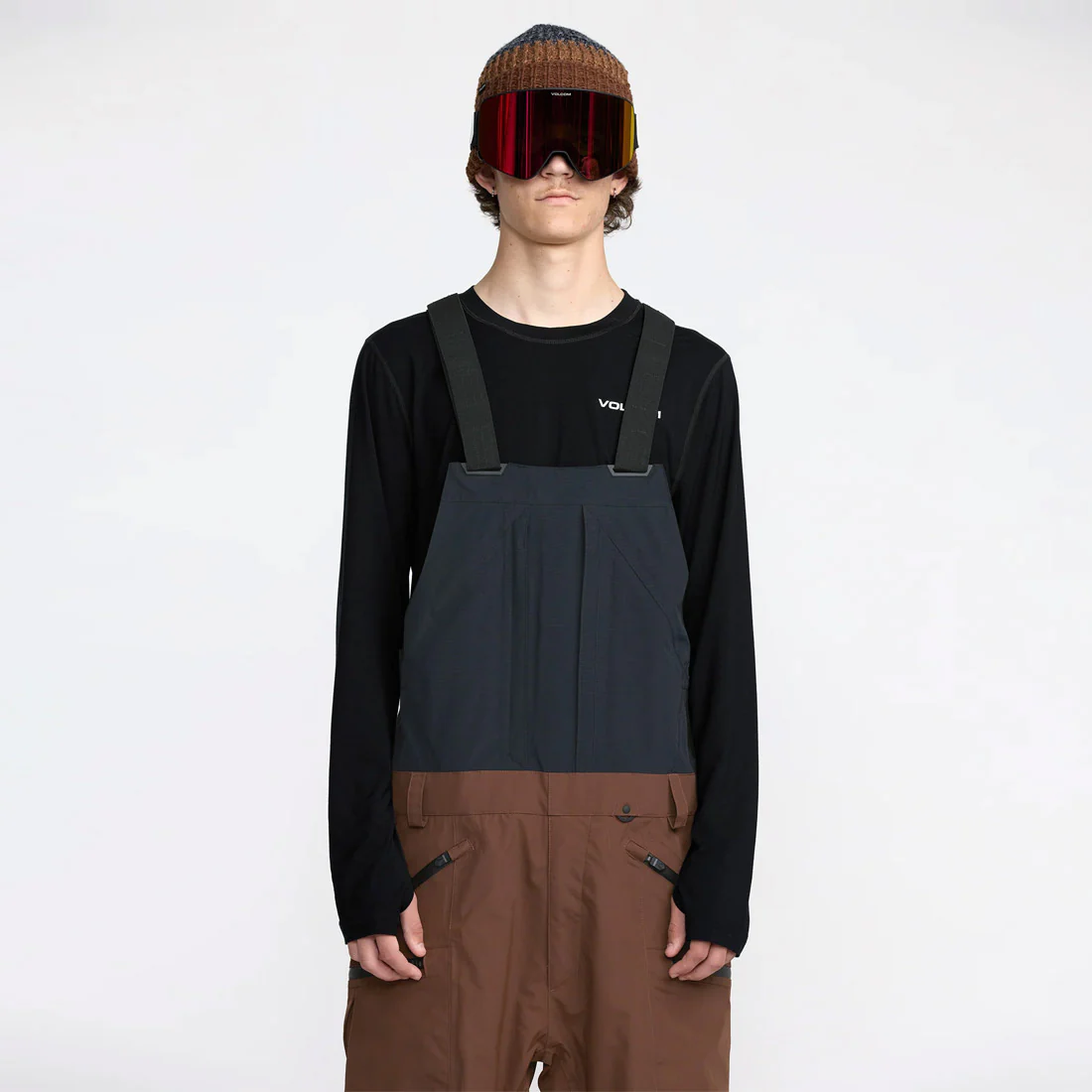 VOLCOM Rain Gore-Tex Bib Overall 2026 - Brown - Image 6