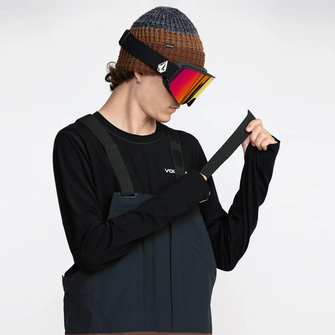 VOLCOM Rain Gore-Tex Bib Overall 2026 - Brown - Image 7