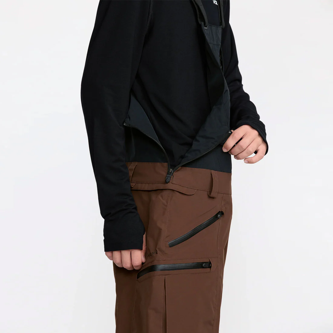 VOLCOM Rain Gore-Tex Bib Overall 2026 - Brown - Image 8