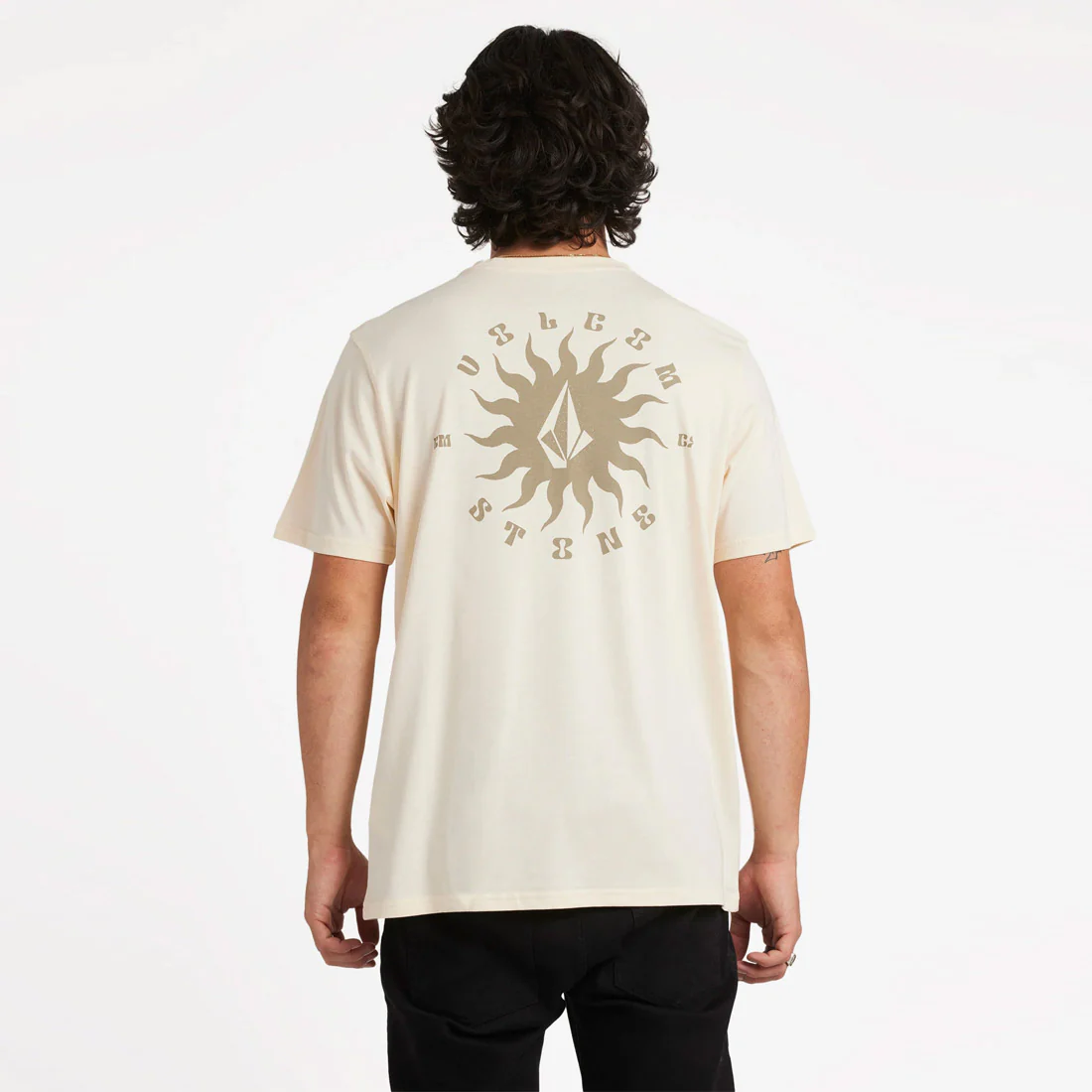 VOLCOM Rayz Tee - Sand - Image 4