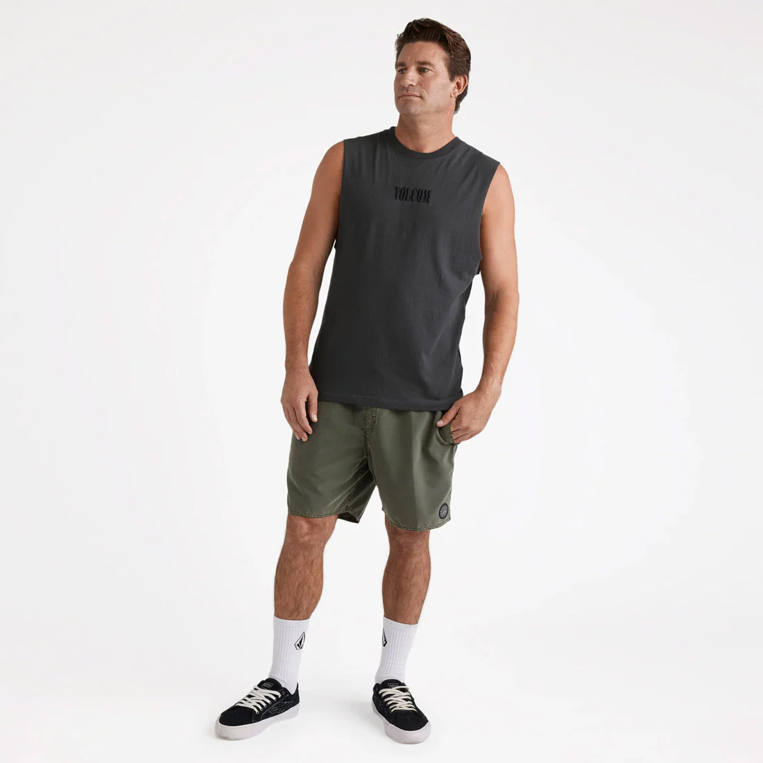 VOLCOM Ripple Stone Muscle - Stealth - Image 3