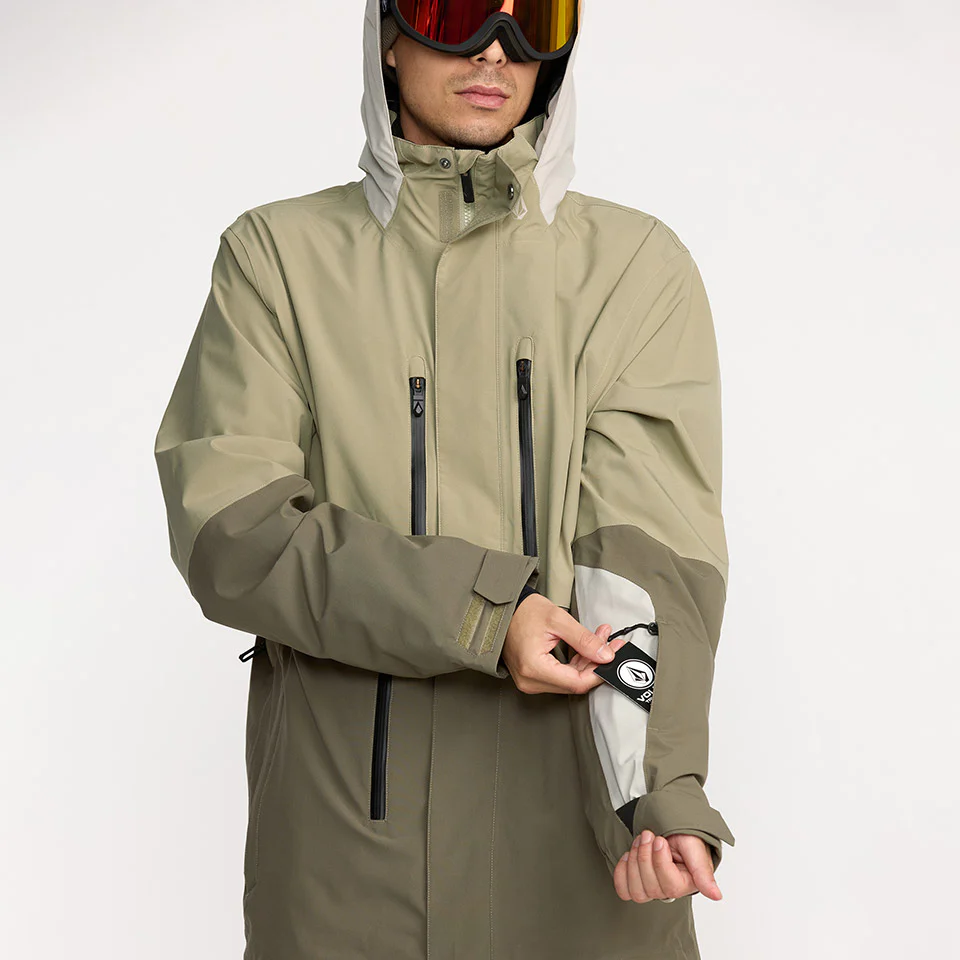 VOLCOM Rnge Stretch 30K Jacket 2026 - Moss Green - Image 6