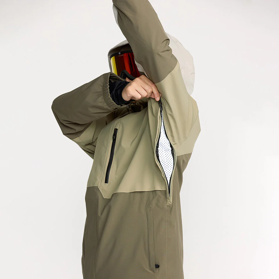 VOLCOM Rnge Stretch 30K Jacket 2026 - Moss Green - Image 7