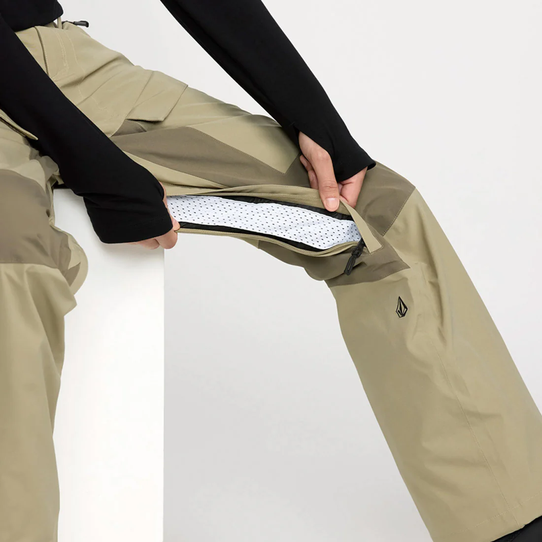 VOLCOM Rnge Stretch 30K Pant 2026 - Moss Green - Image 8