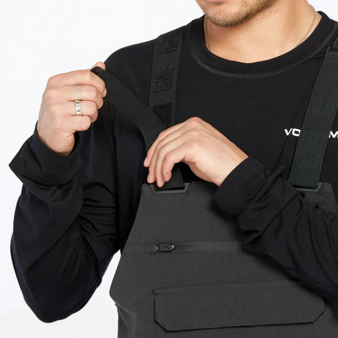 VOLCOM Roan Bib Overall 2025 - Black - Image 7