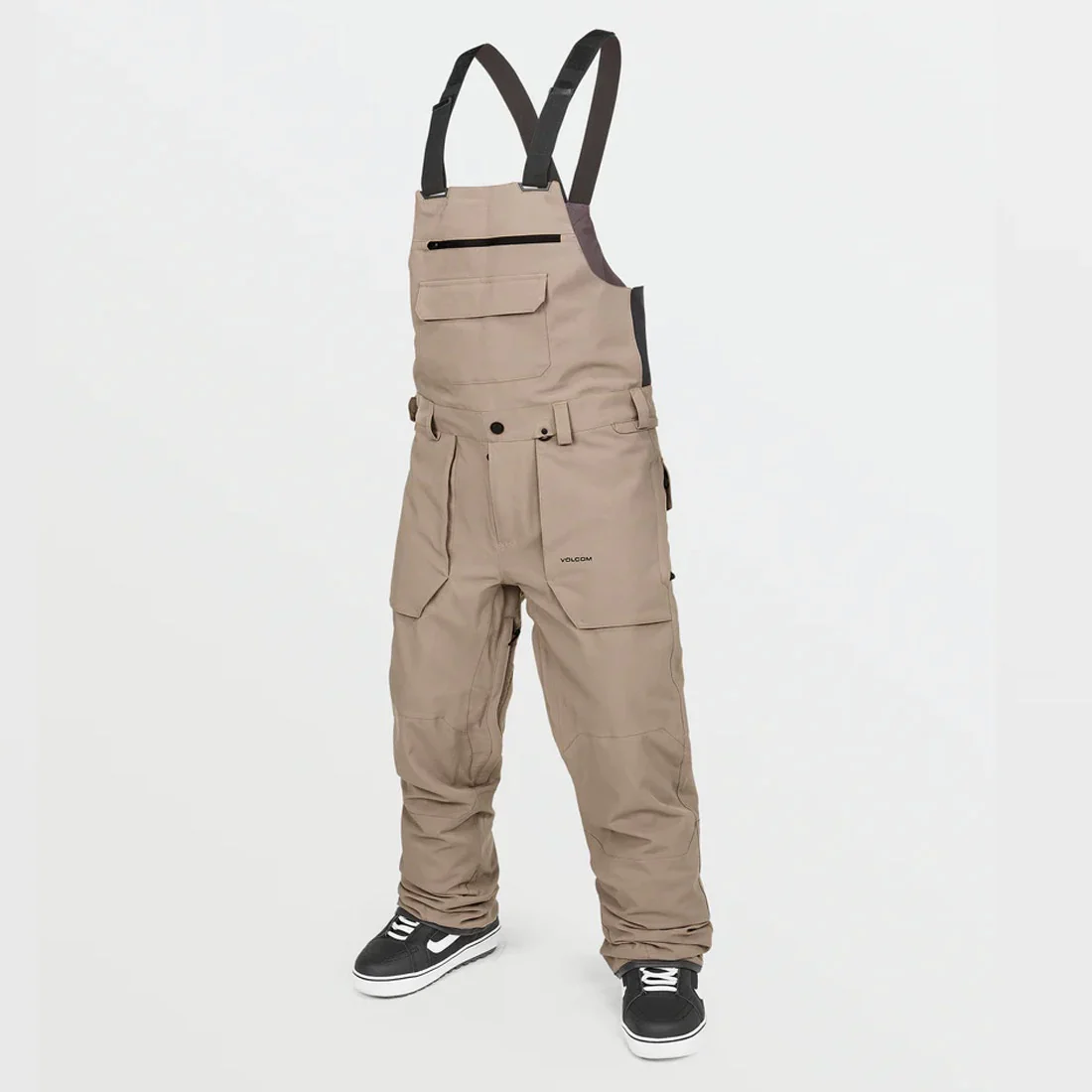 VOLCOM Roan Bib Overall 2025 - Chestnut Brown - Image 3