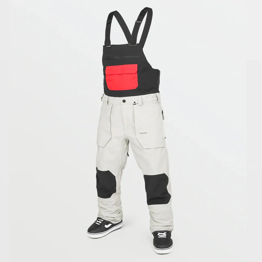 VOLCOM Roan Bib Overall 2025 - Stone - Image 3