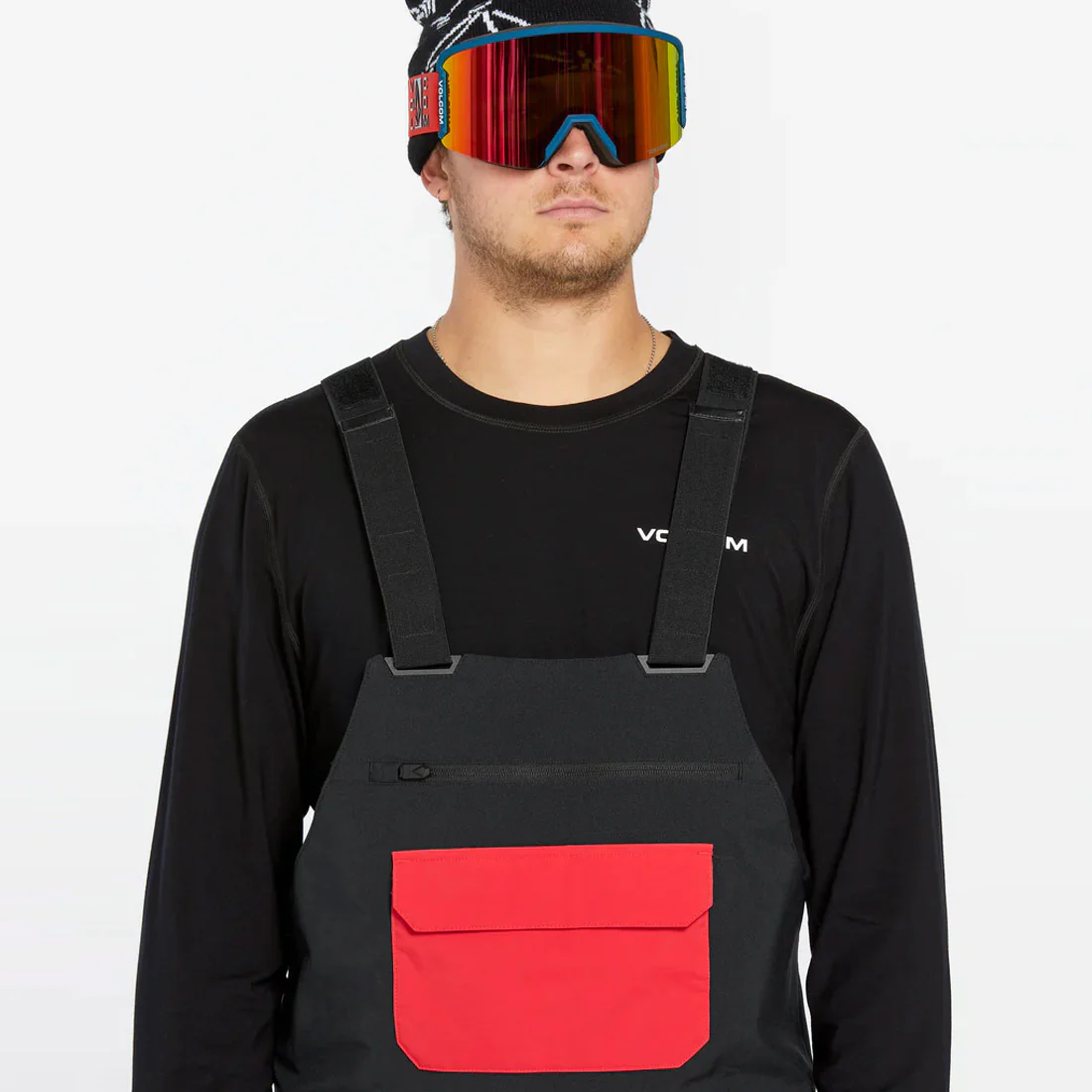 VOLCOM Roan Bib Overall 2025 - Stone - Image 5