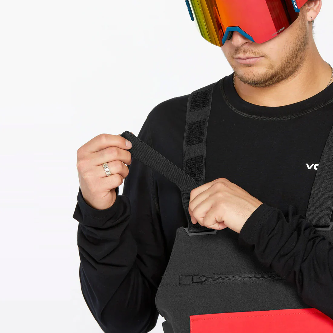VOLCOM Roan Bib Overall 2025 - Stone - Image 6