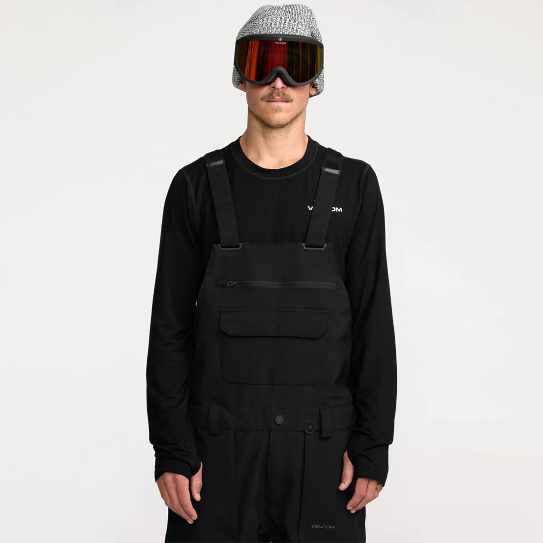 VOLCOM Roan Bib Overall 2026 - Black - Image 6