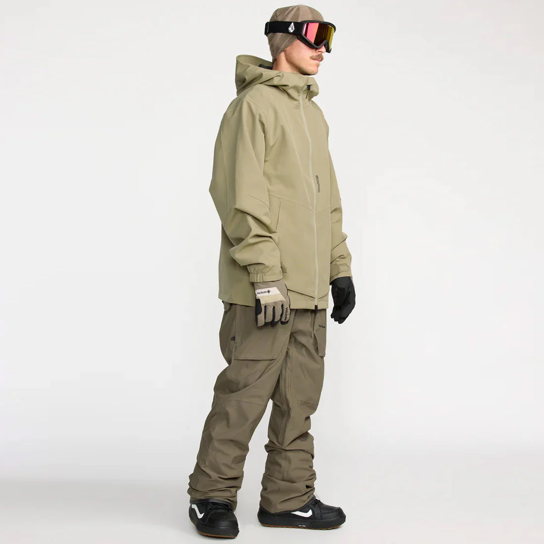 VOLCOM Roan Bib Overall 2026 - Military - Image 4