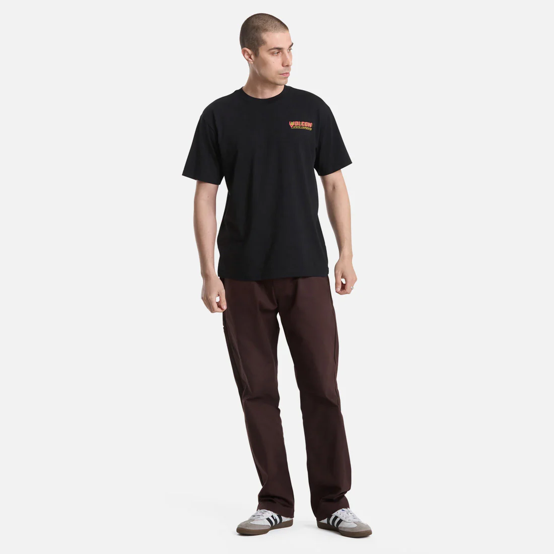 VOLCOM Round Out Tee - Black - Image 3