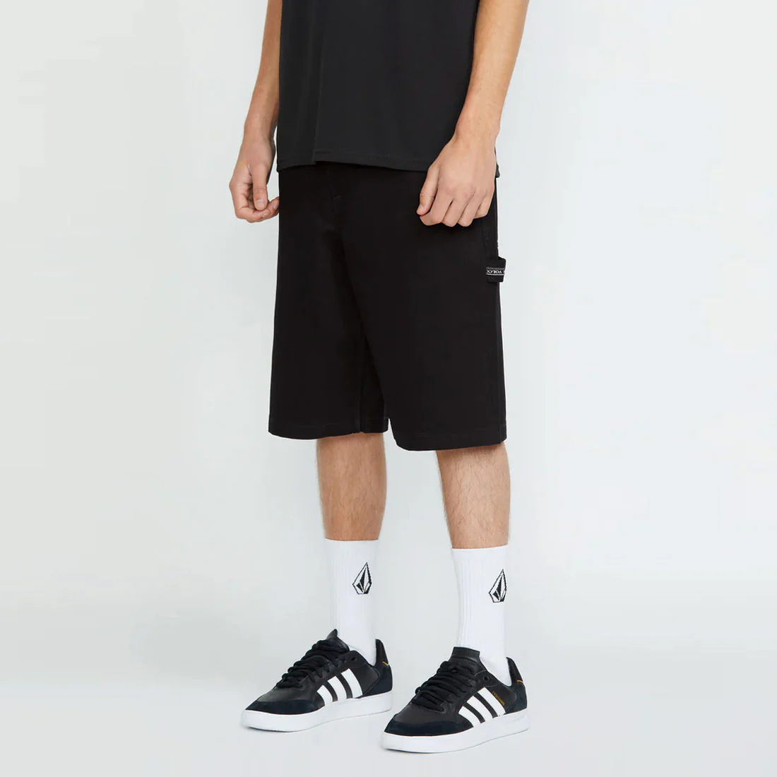 VOLCOM Sawhorse Denim Short - Black - Image 2