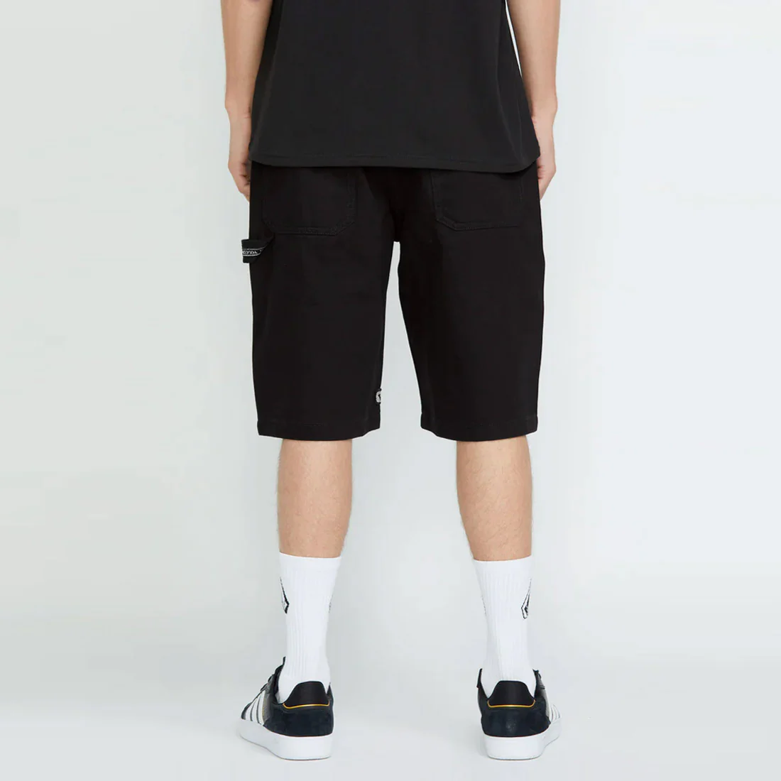 VOLCOM Sawhorse Denim Short - Black - Image 3