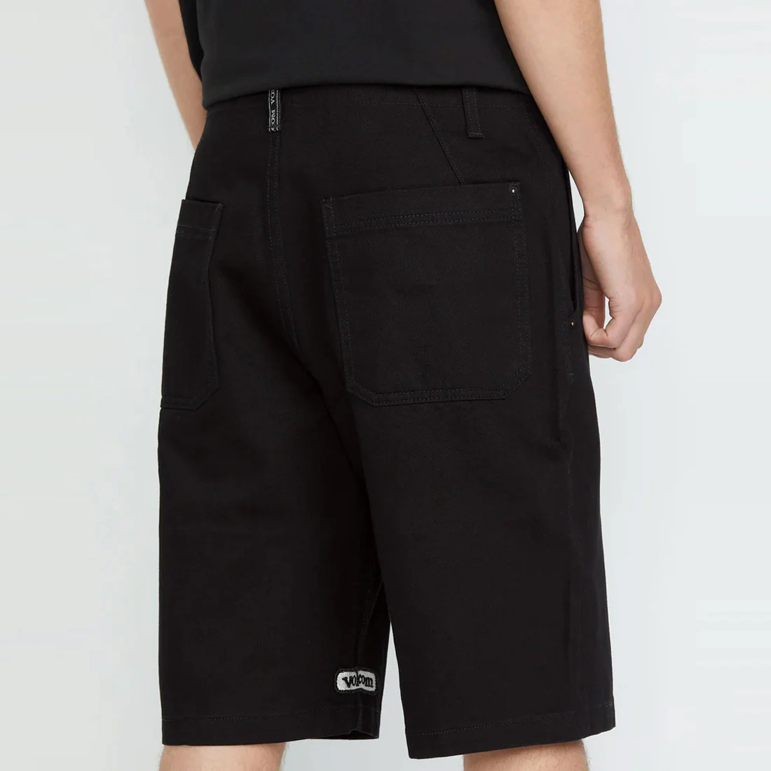 VOLCOM Sawhorse Denim Short - Black - Image 4
