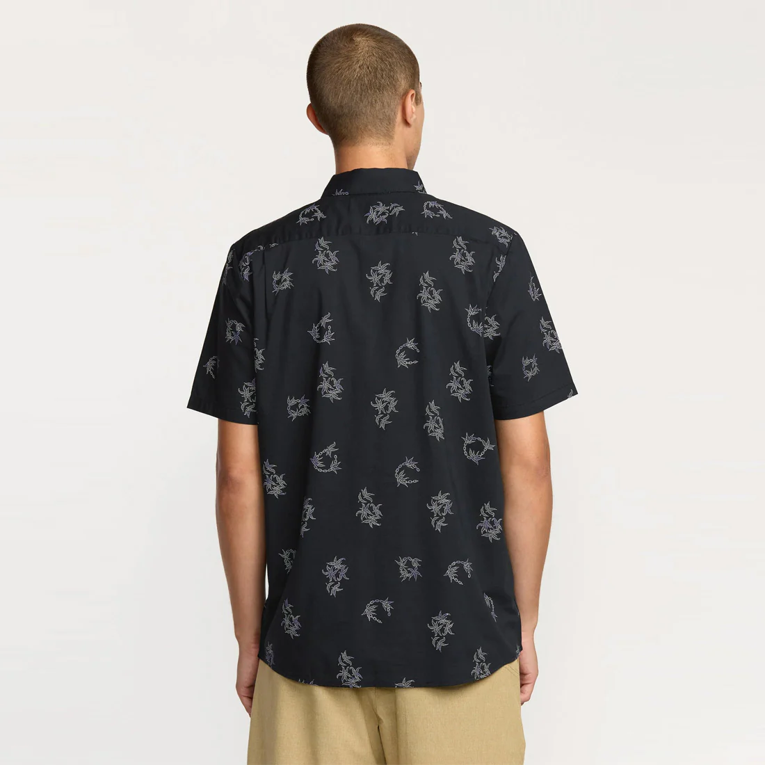 VOLCOM Scaler Stone Short Sleeve Shirt - Antique Black - Image 2