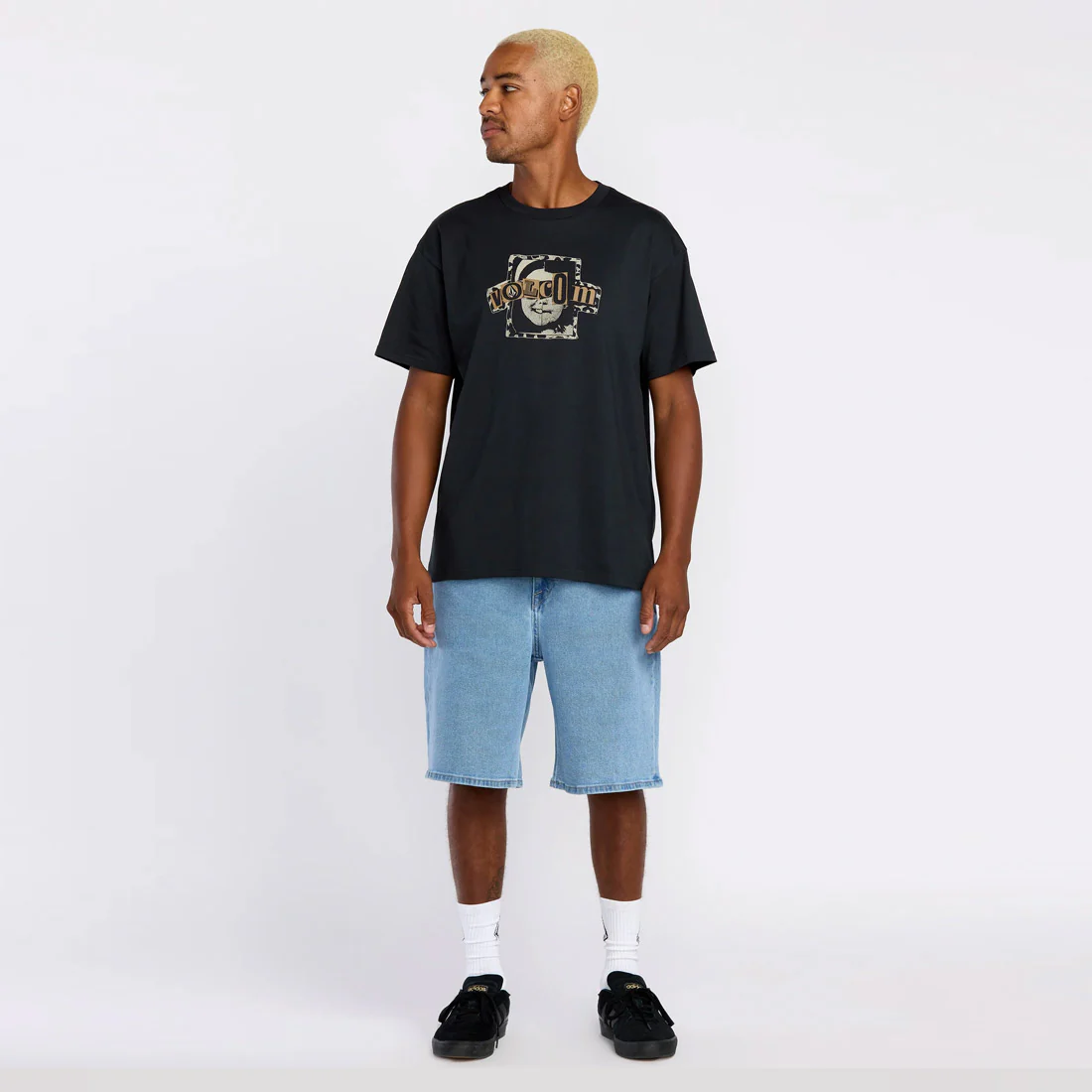 VOLCOM Sneer Tee - Antique Black - Image 3