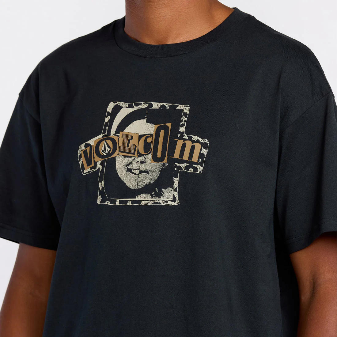 VOLCOM Sneer Tee - Antique Black - Image 5