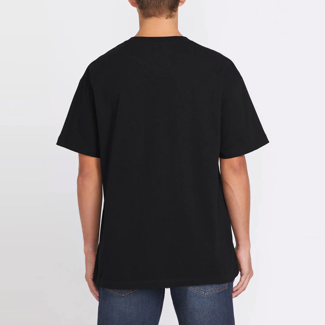 VOLCOM Solid Loose Tee - Black - Image 2