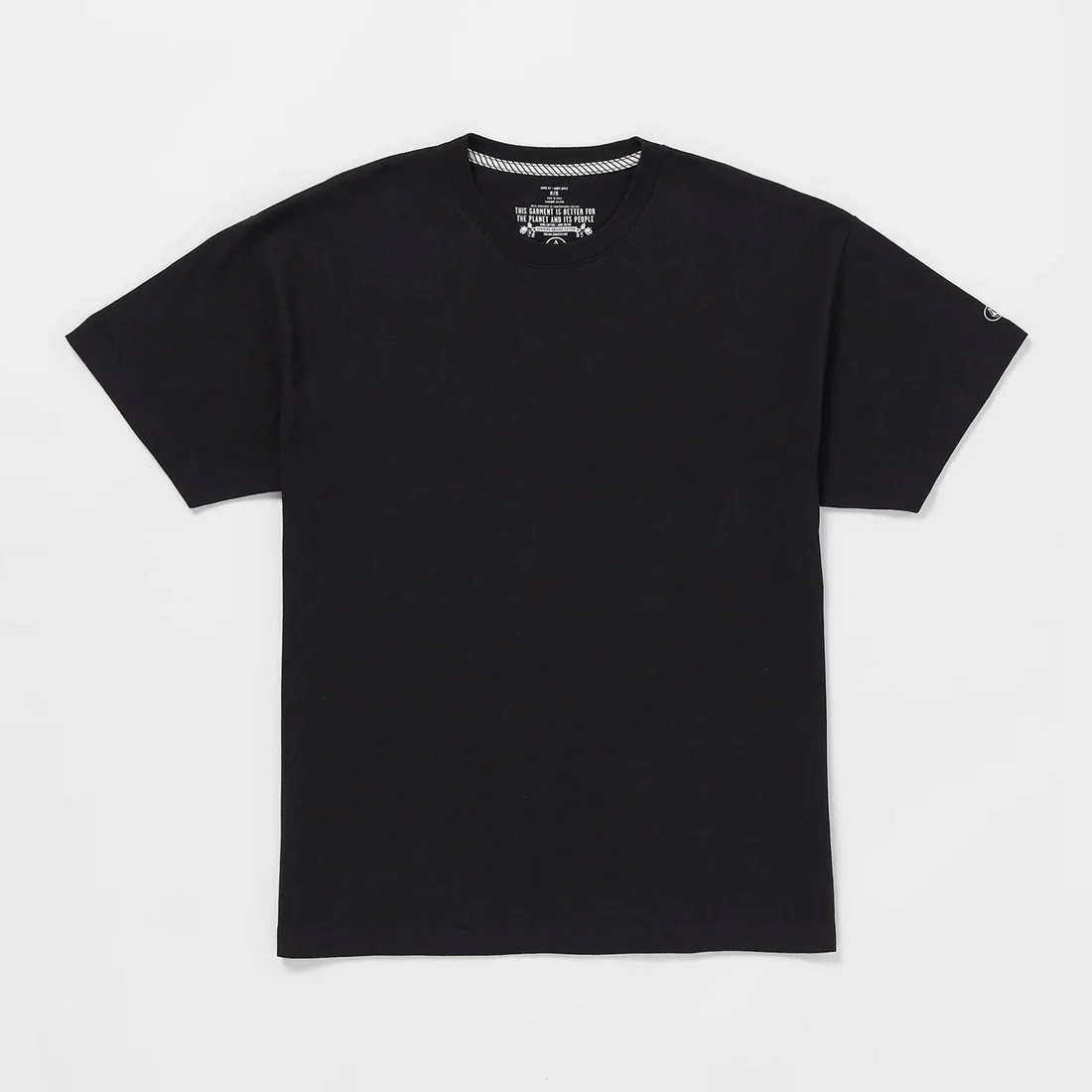 VOLCOM Solid Loose Tee - Black - Image 4