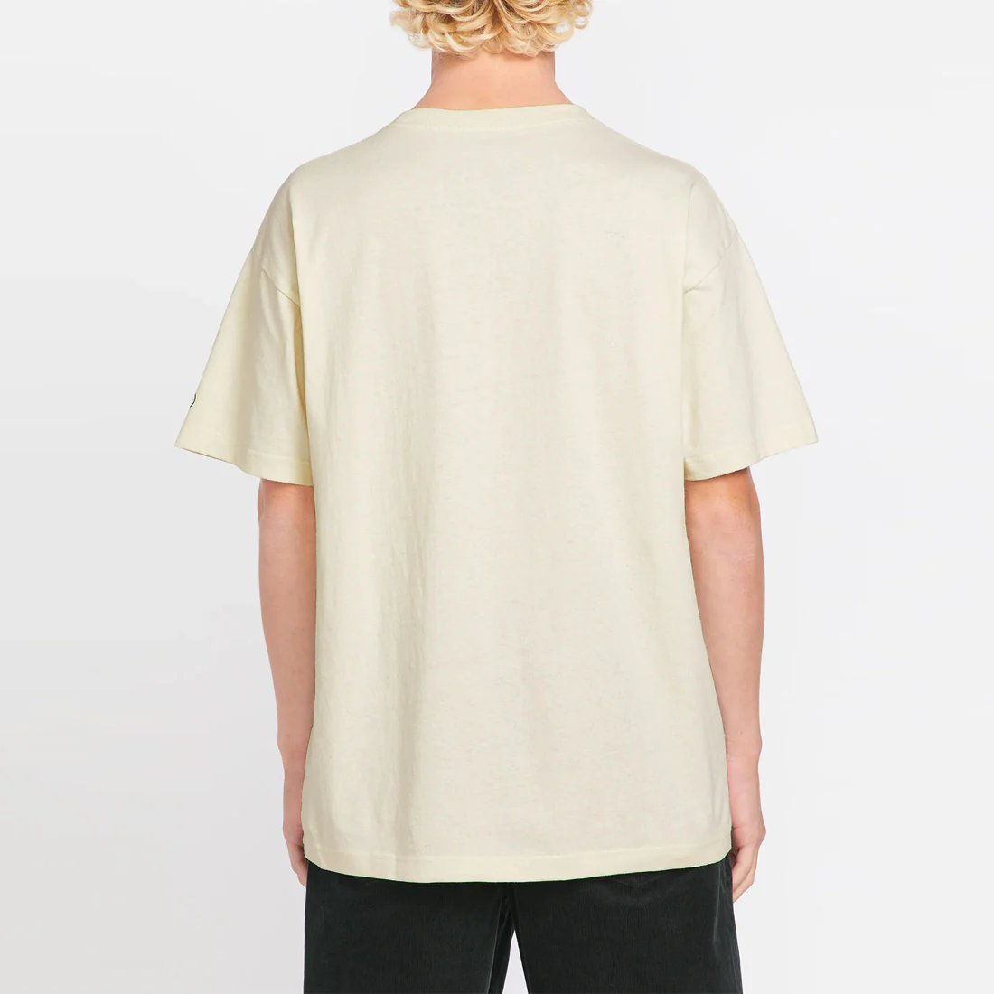 VOLCOM Solid Loose Tee - Dirty White - Image 2