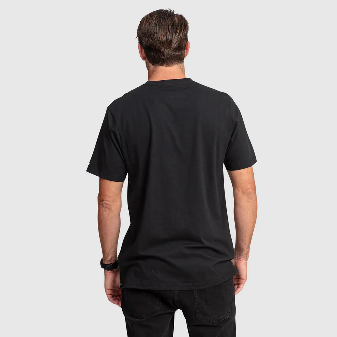 VOLCOM Solid Short Sleeve Tee - Black - Image 3
