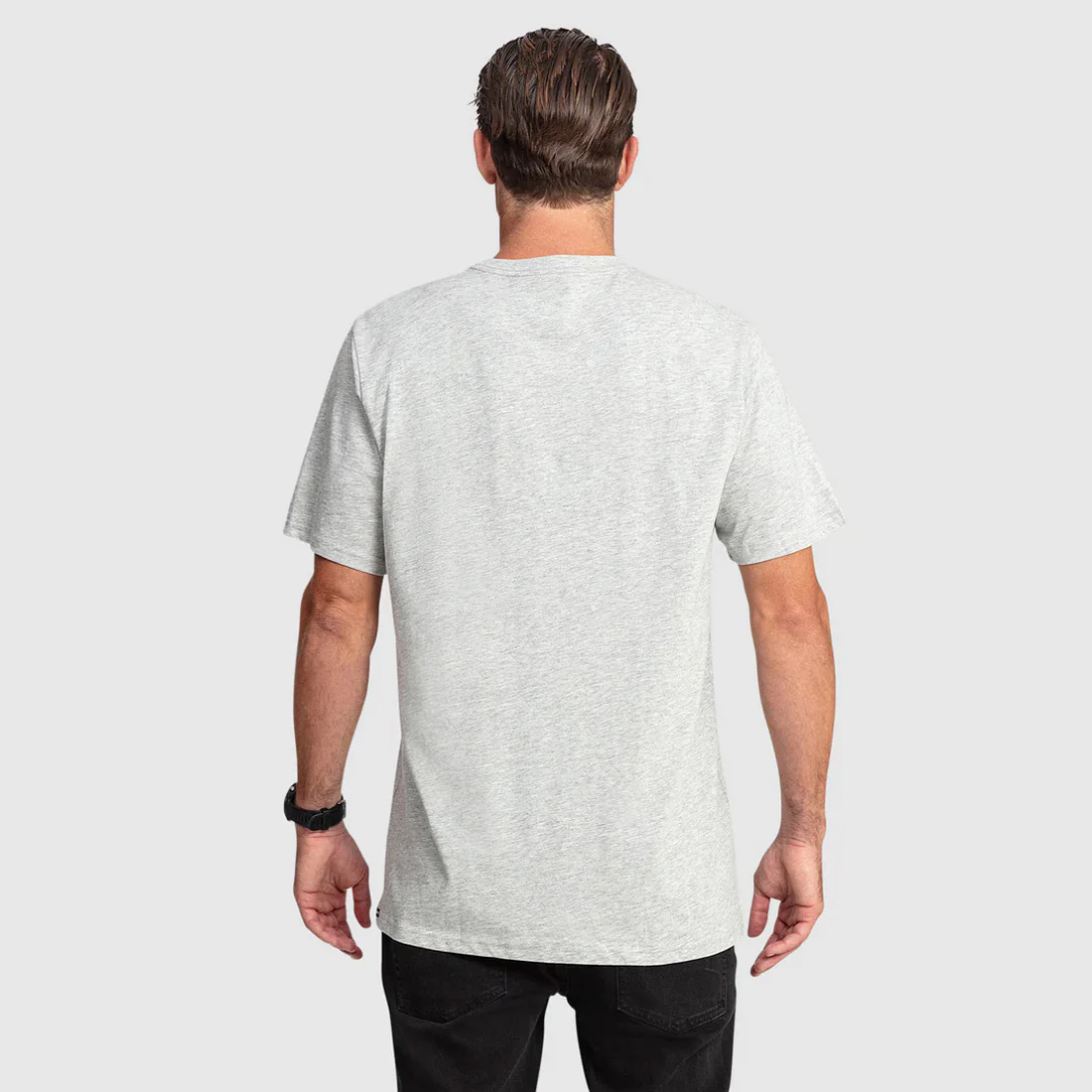 VOLCOM Solid Short Sleeve Tee - Grey Marle - Image 2