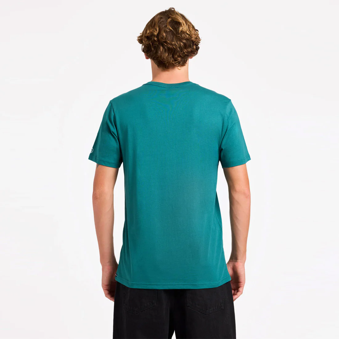VOLCOM Solid Short Sleeve Tee - Rifle Green - Image 2